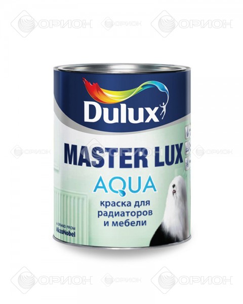 Краска для мебели и радиаторов dulux master lux aqua 40